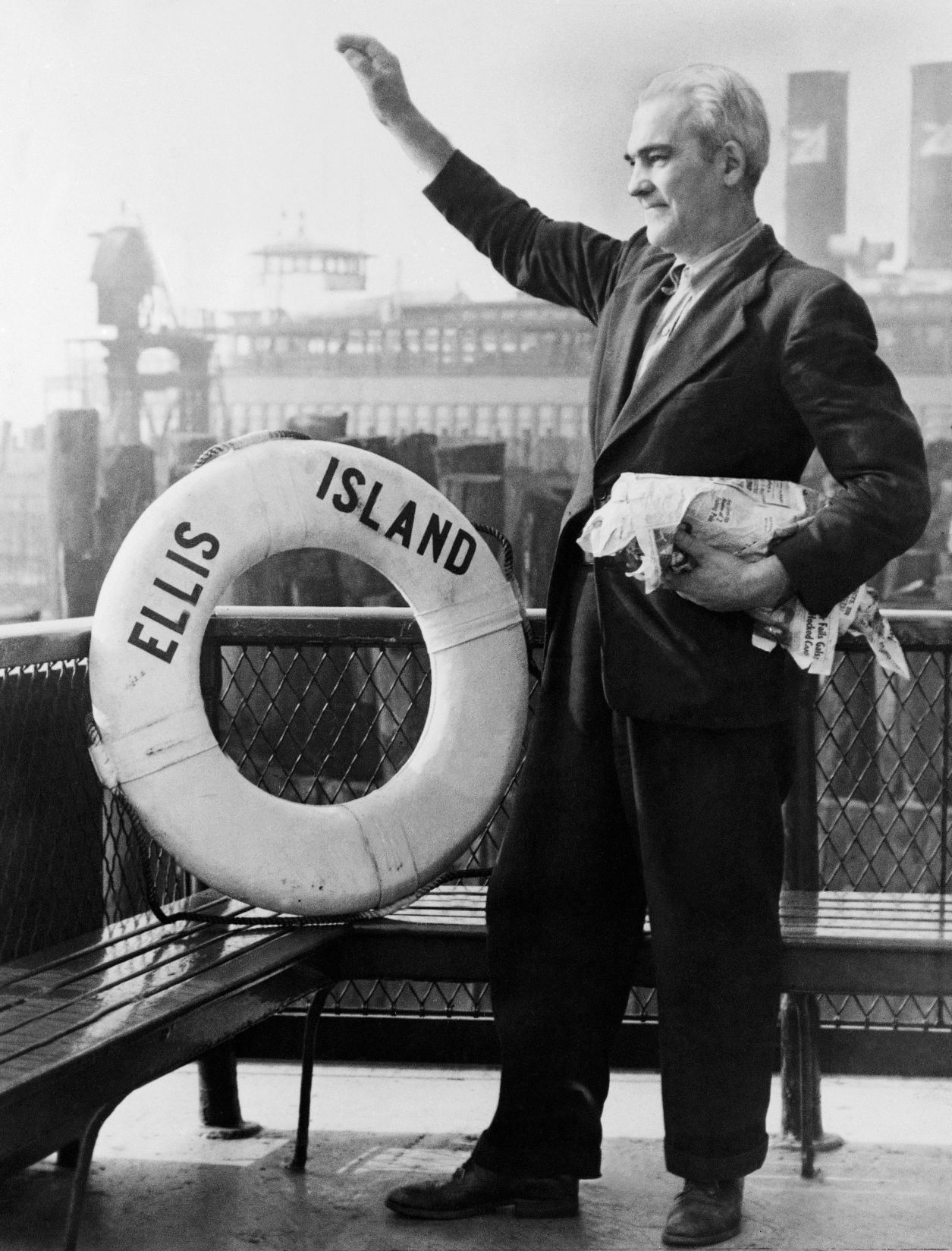 1954: Last Immigrant To Ellis Island